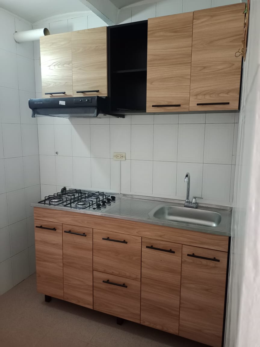 Cocina moderna con campana